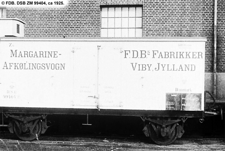 FDB - Fællesforeningen for Danmarks Brugsforeninger - DSB ZM 99404 FDB - Fællesforeningen for Danmarks Brugsforeninger - DSB ZM 99404