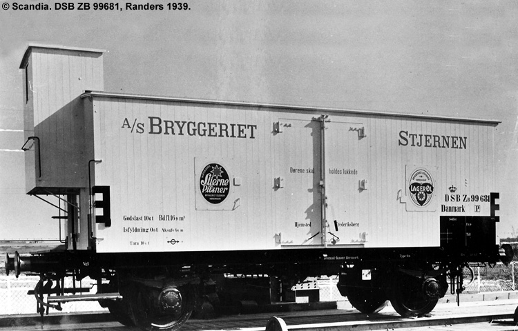Bryggeriet Stjernen A/S - DSB ZB 99681