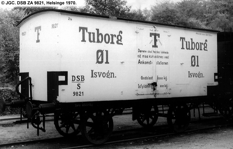 Carlsberg Bryggerierne - DSB ZA 9821 Carlsberg Bryggerierne - DSB ZA 9821