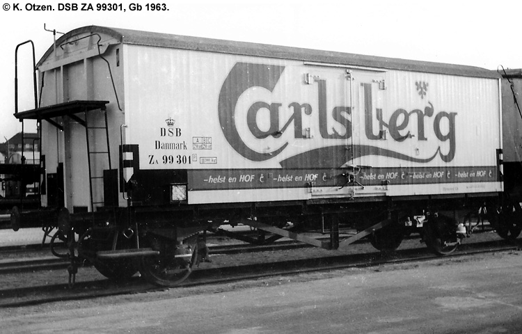 Carlsberg Bryggerierne - DSB ZA 99301