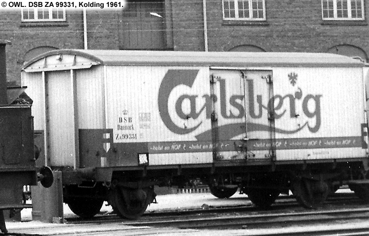 Carlsberg Bryggerierne - DSB ZA 99331