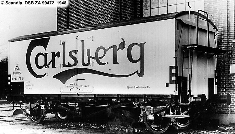Carlsberg Bryggerierne - DSB ZA 99472