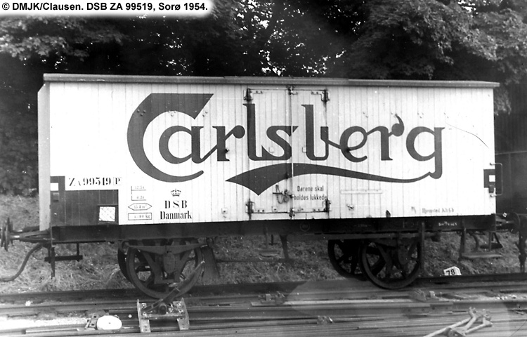 Carlsberg Bryggerierne - DSB ZA 99519 Carlsberg Bryggerierne - DSB ZA 99519