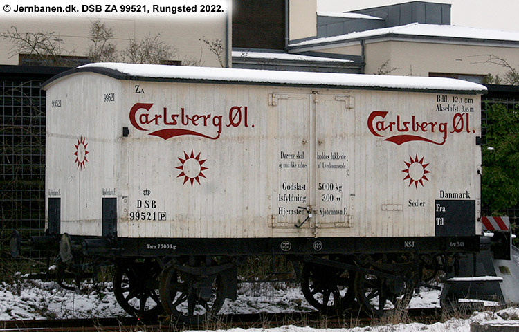 Carlsberg Bryggerierne - DSB ZA 99521