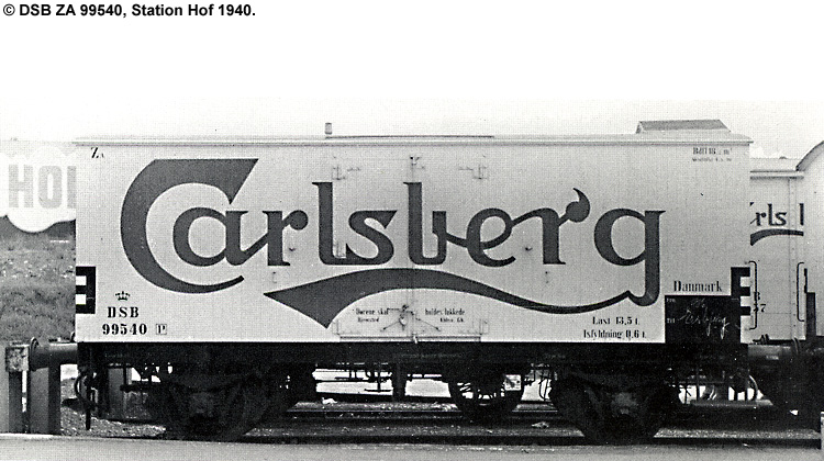 Carlsberg Bryggerierne - DSB ZA 99540
