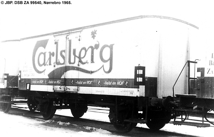 Carlsberg Bryggerierne - DSB ZA 99540