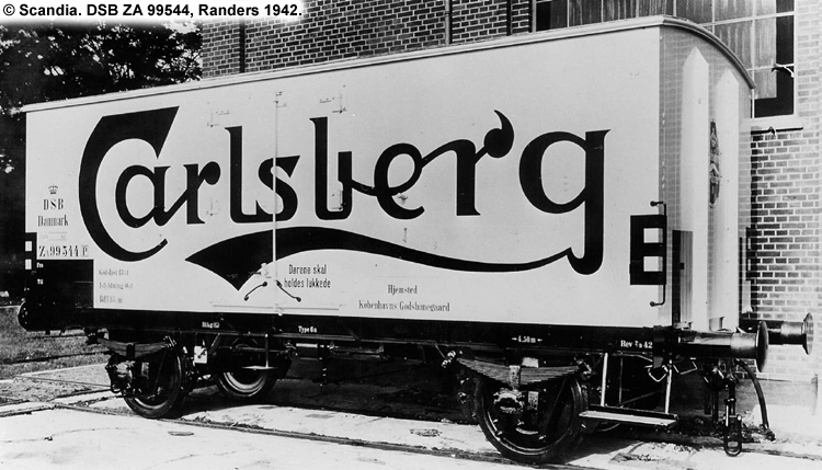 Carlsberg Bryggerierne - DSB ZA 99544 Carlsberg Bryggerierne - DSB ZA 99544