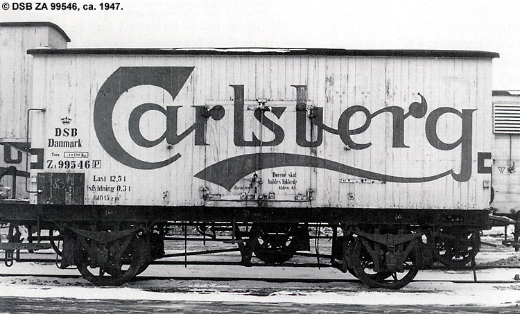 Carlsberg Bryggerierne - DSB ZA 99546