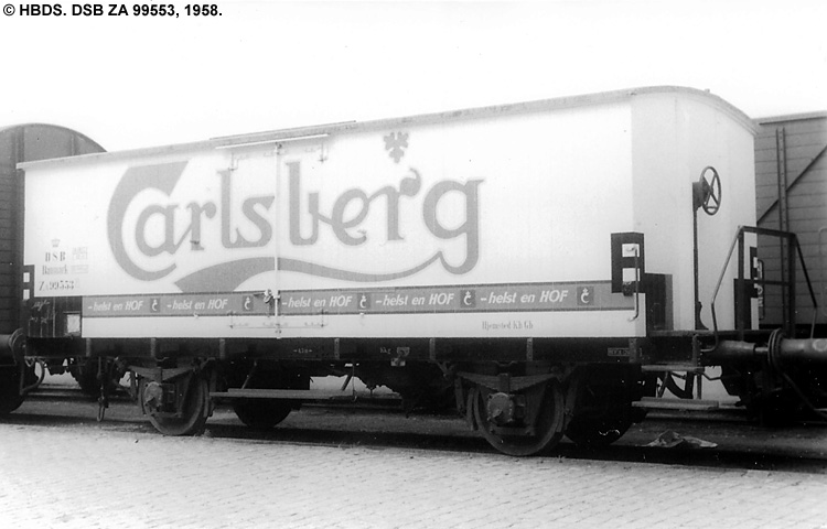 Carlsberg Bryggerierne - DSB ZA 99553