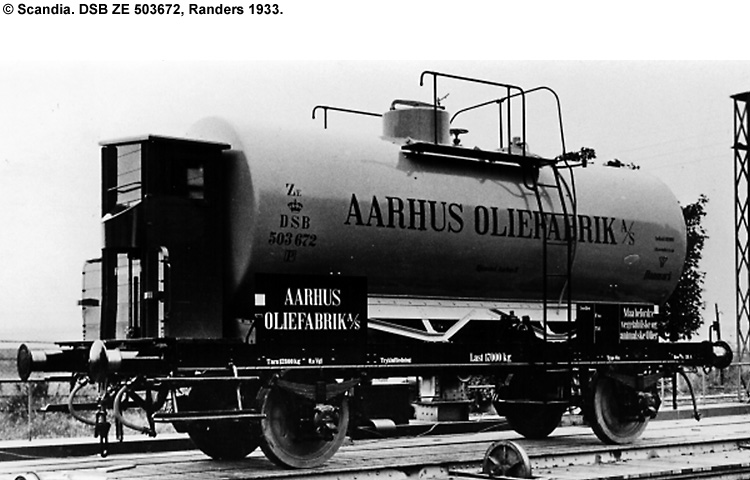 Århus Oliefabrik A/S - DSB ZE 503672 Århus Oliefabrik A/S - DSB ZE 503672