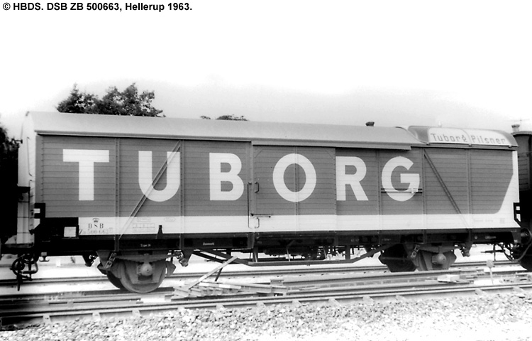 Tuborg - DSB ZB 500663