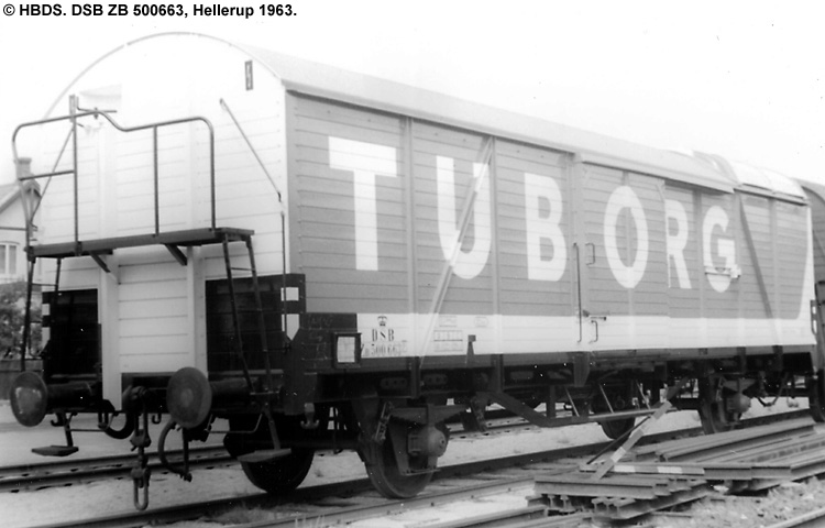 Tuborg - DSB ZB 500663