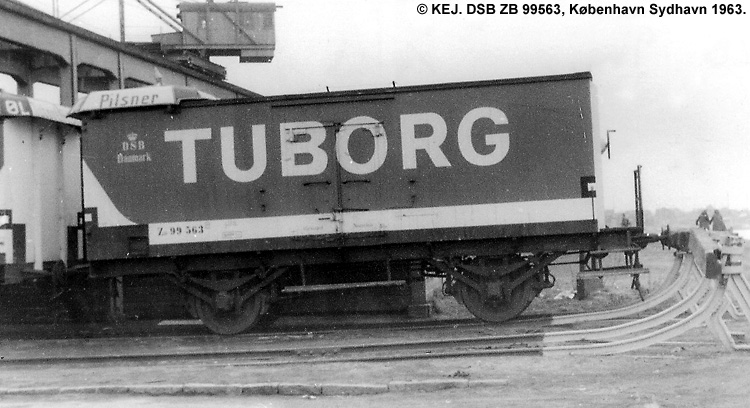 Tuborg - DSB ZB 99563