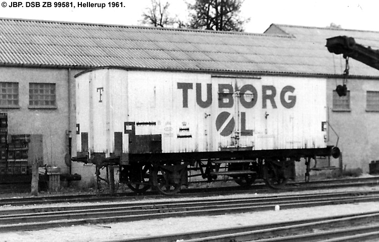 Tuborg - DSB ZB 99581