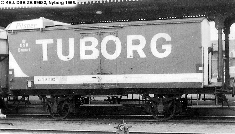 Tuborg - DSB ZB 99582