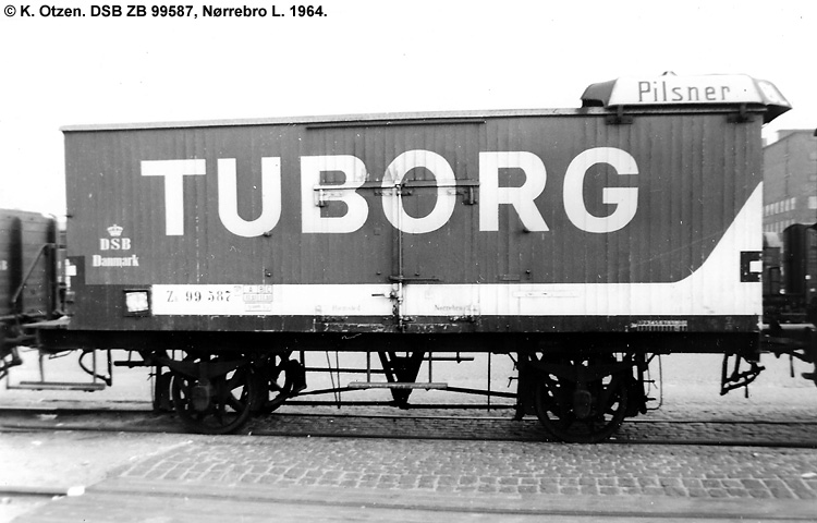 Tuborg - DSB ZB 99587