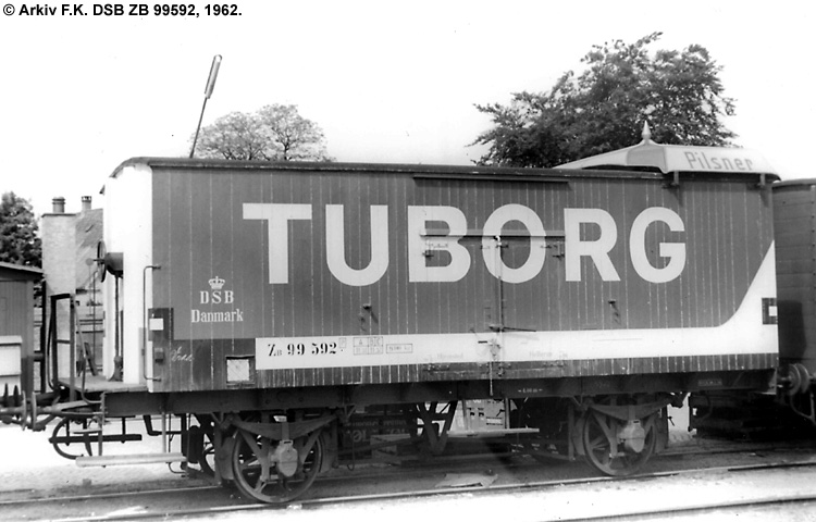 Tuborg - DSB ZB 99592