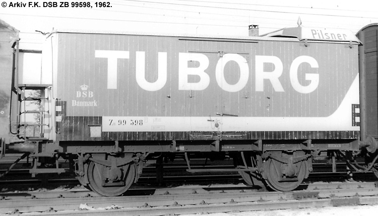 Tuborg - DSB ZB 99598