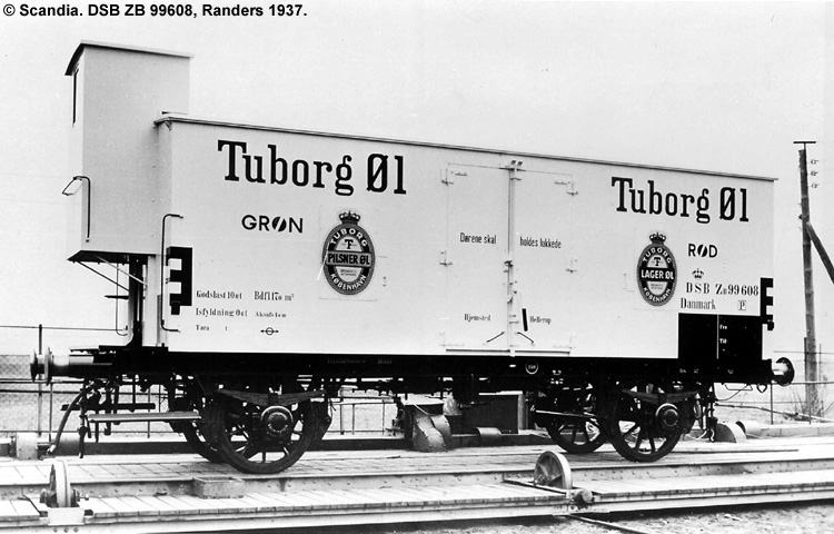 Tuborg - DSB ZB 99608