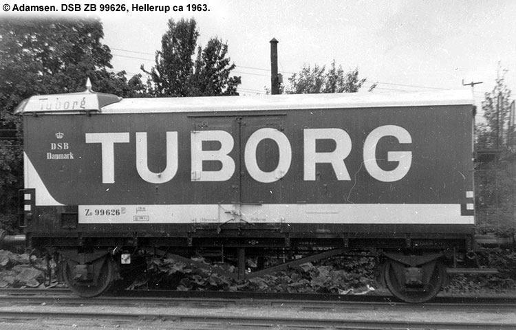 Tuborg - DSB ZB 99626