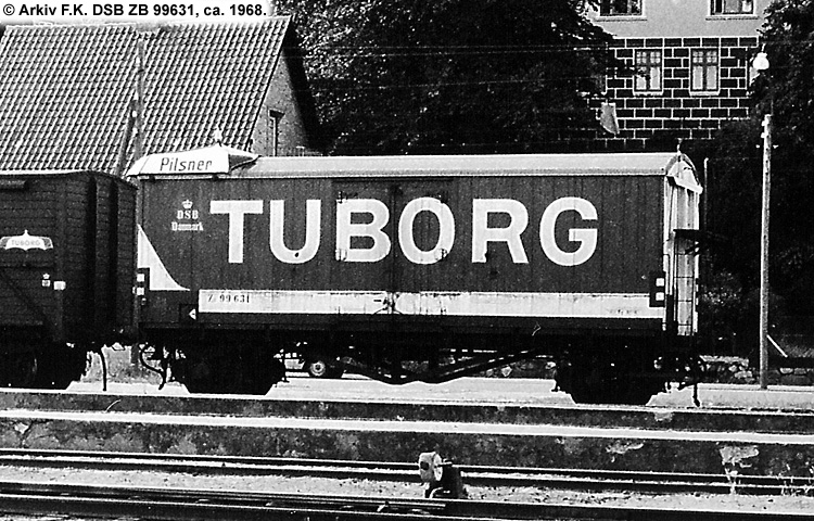 Tuborg - DSB ZB 99631