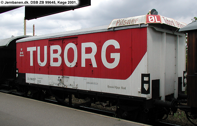 Tuborg - DSB ZB 99645