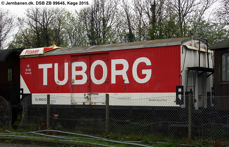 Tuborg - DSB ZB 99645