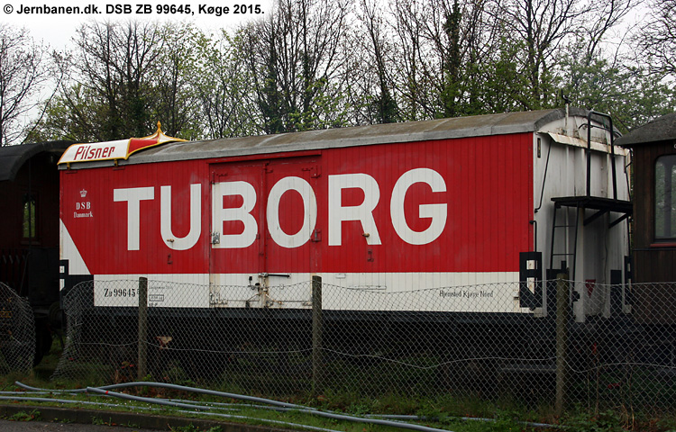 Tuborg - DSB ZB 99645 Tuborg - DSB ZB 99645