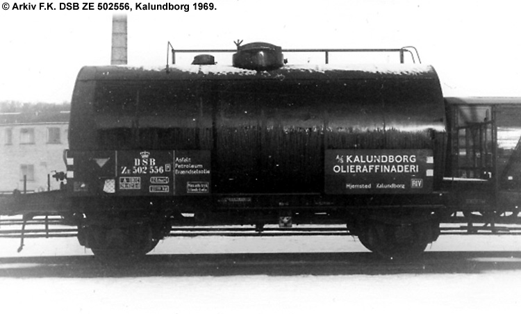 Kalundborg Olieraffinaderi A/S - DSB ZE 502556