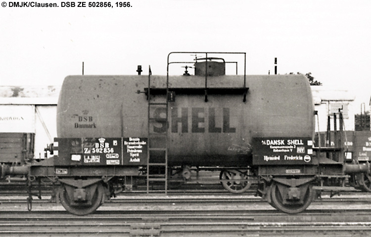 Dansk Shell A/S - DSB ZE 502856