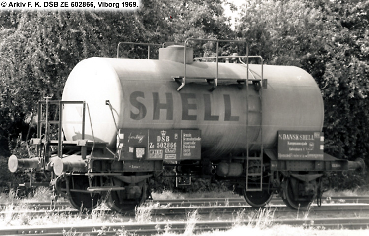 Dansk Shell A/S - DSB ZE 502866