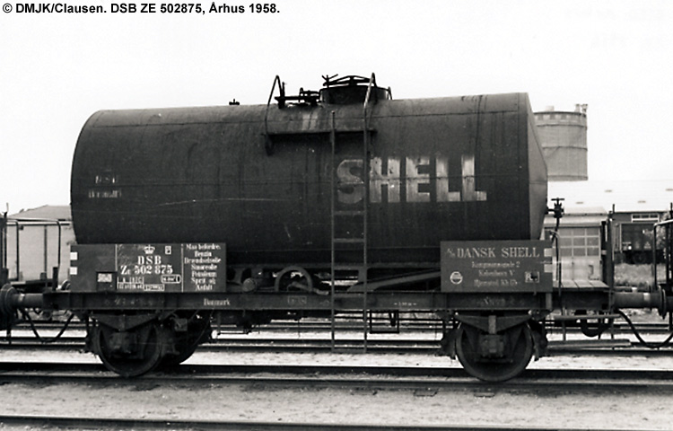 Dansk Shell A/S - DSB ZE 502875