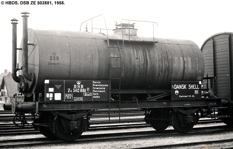 Dansk Shell A/S - DSB ZE 502881