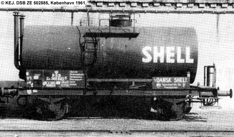 Dansk Shell A/S - DSB ZE 502885