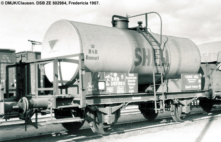 Dansk Shell A/S - DSB ZE 502984