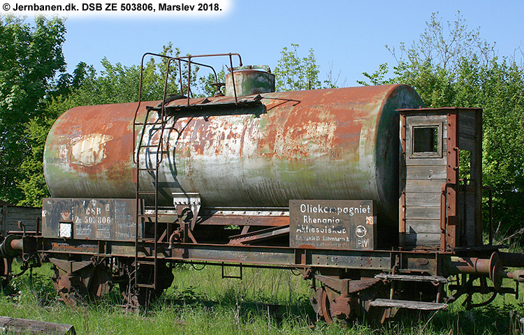 Oliekompagniet Rhenania A/S - DSB ZE 503806