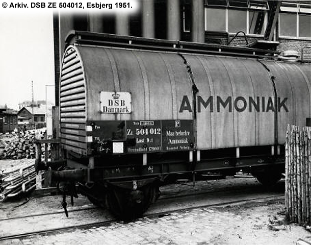 Dansk Ammoniakfabrik - DSB ZE 504012