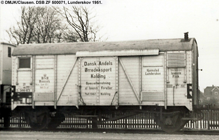 Dansk Andels Ørredeksport - DSB ZF 500071