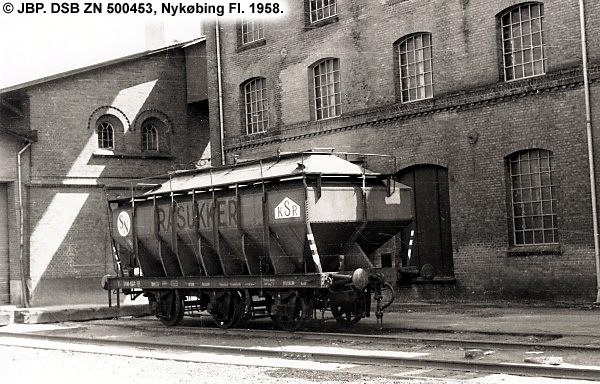 Sukkerfabrikken Nykøbing Fl. - DSB ZN 500453