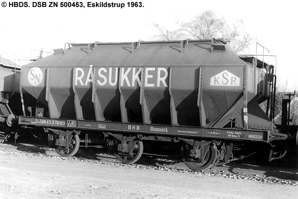 Sukkerfabrikken Nykøbing Fl. - DSB ZN 500453 Sukkerfabrikken Nykøbing Fl. - DSB ZN 500453