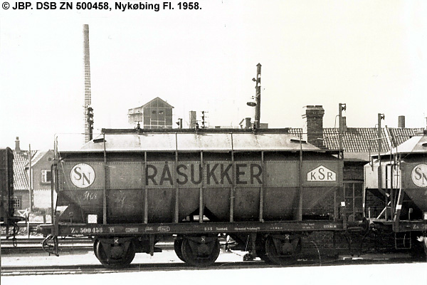 Sukkerfabrikken Nykøbing Fl. - DSB ZN 500458