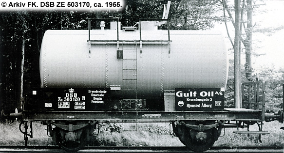 Danish American Gulf Oil Company A/S - DSB ZE 503170