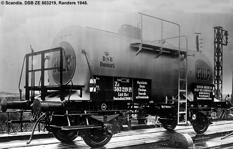 Danish American Gulf Oil Company A/S - DSB ZE 503219