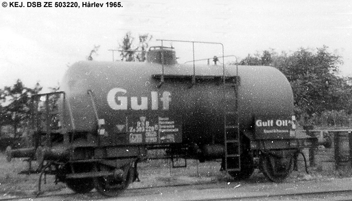 Danish American Gulf Oil Company A/S - DSB ZE 503220