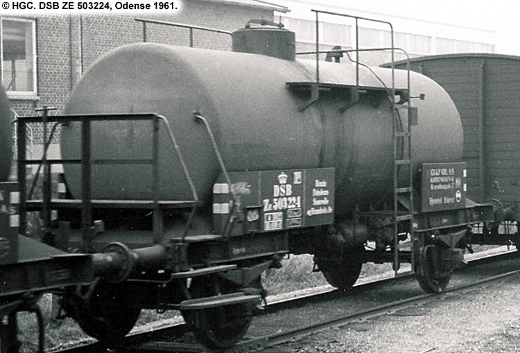 Danish American Gulf Oil Company A/S - DSB ZE 503224