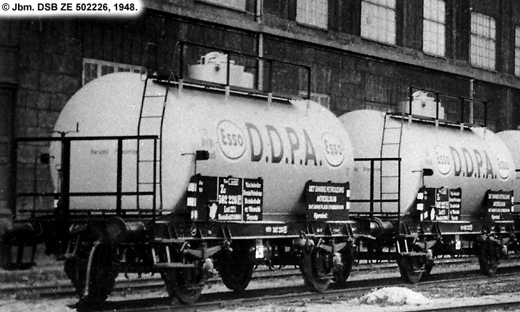 DDPA - Det Danske Petroleums-Aktieselskab - DSB ZE 502226