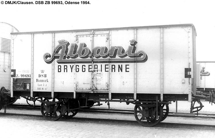 Albani Bryggerierne A/S - DSB ZB 99693