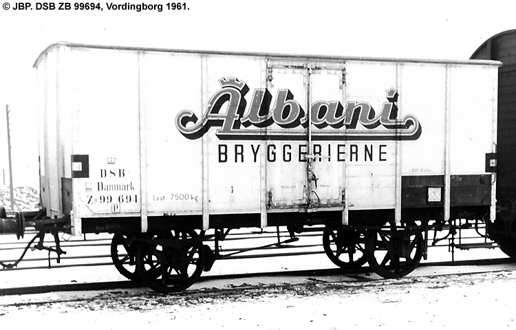 Albani Bryggerierne A/S - DSB ZB 99694