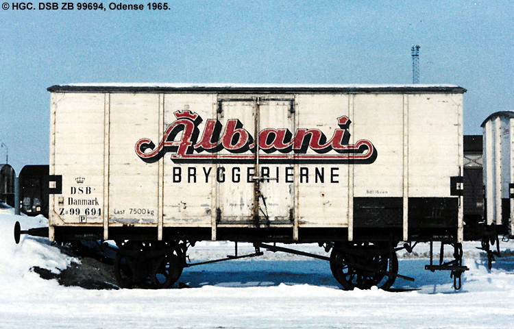 Albani Bryggerierne A/S - DSB ZB 99694