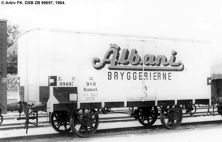 Albani Bryggerierne A/S - DSB ZB 99697